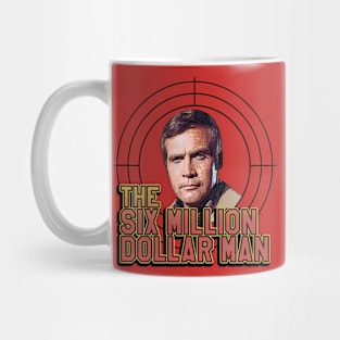 Vintage Six Million Dollar Man v3 Mug